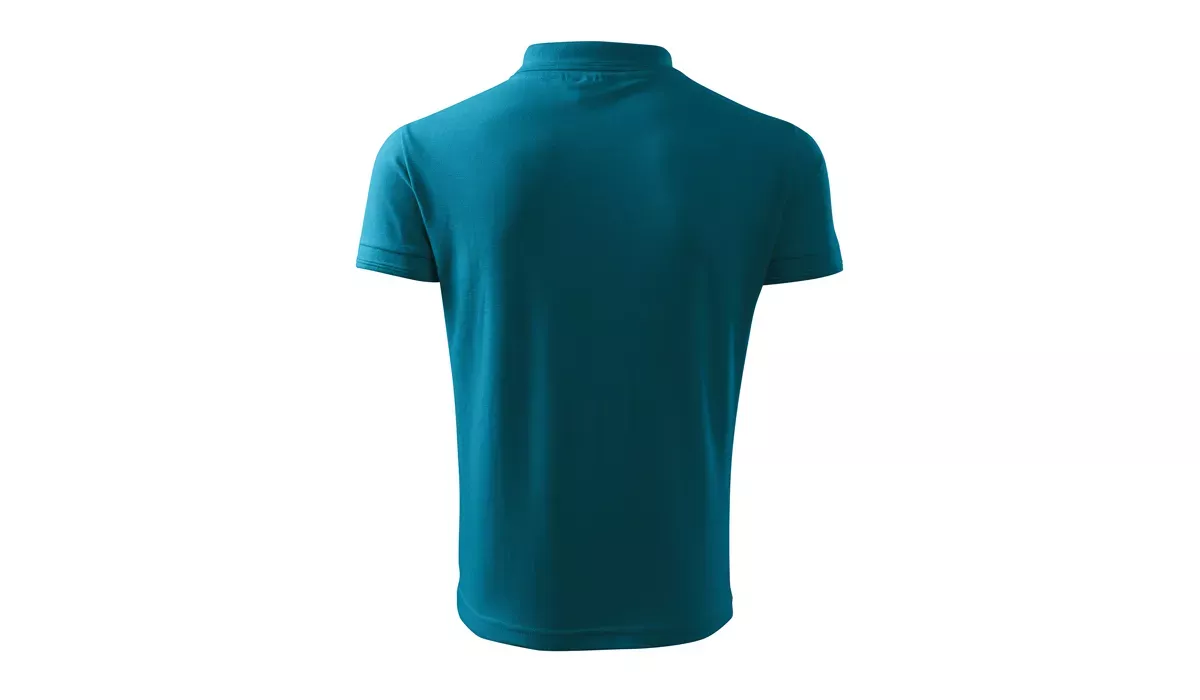 PIQUE POLO 203 mens polo shirt - dark turquoise