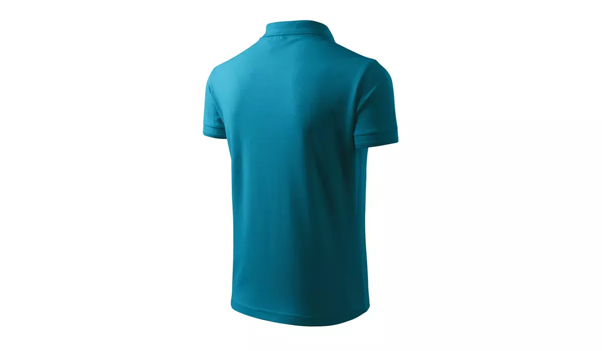 PIQUE POLO 203 mens polo shirt - dark turquoise