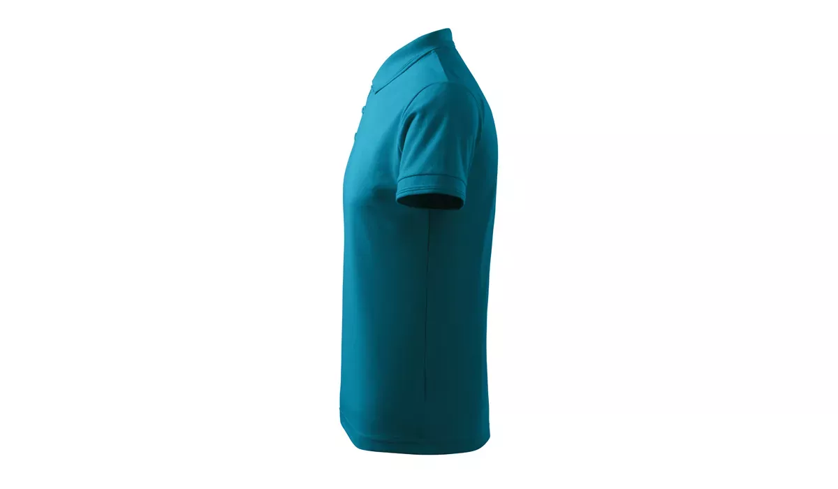 PIQUE POLO 203 mens polo shirt - dark turquoise