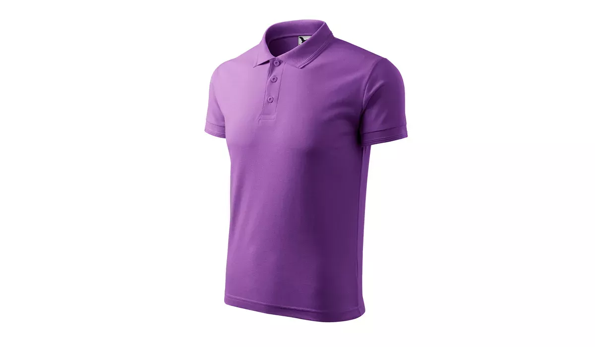 PIQUE POLO 203 mens polo shirt - purple