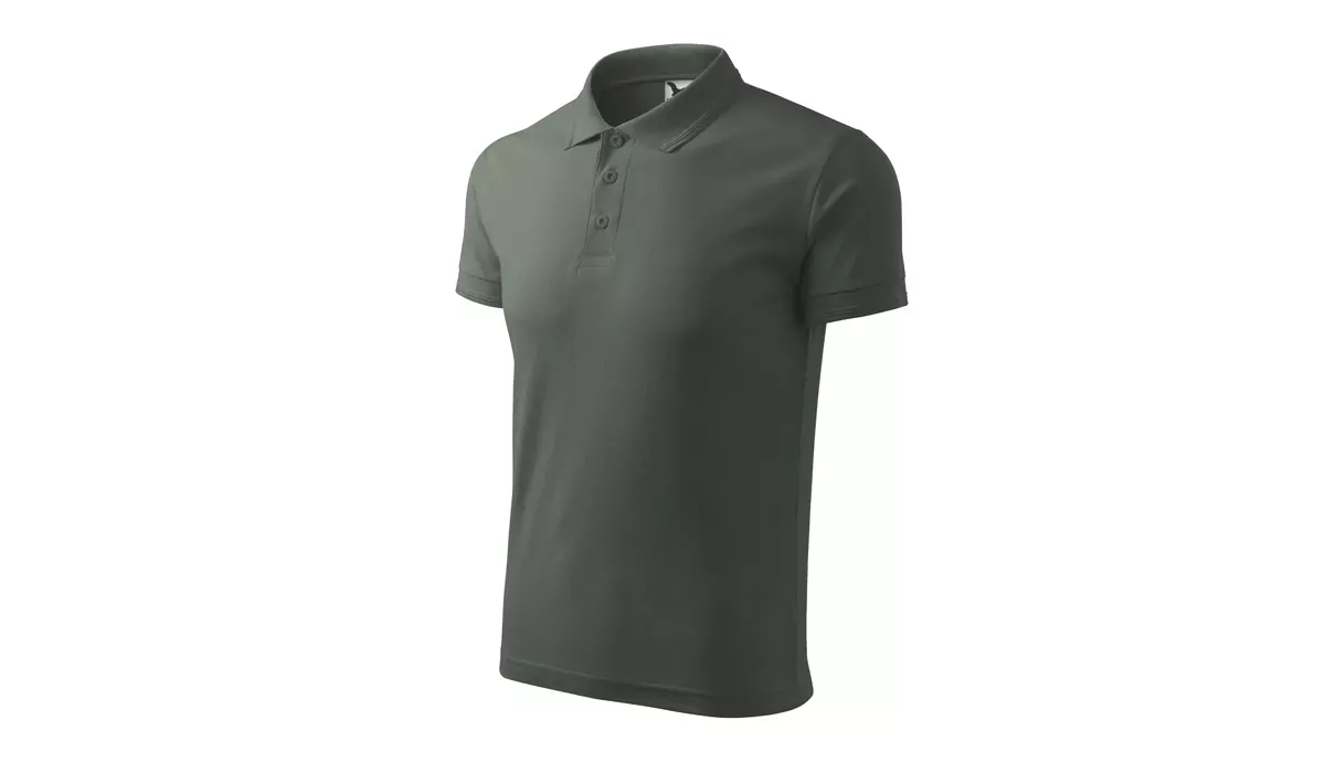 PIQUE POLO 203 mens polo shirt - dark slate