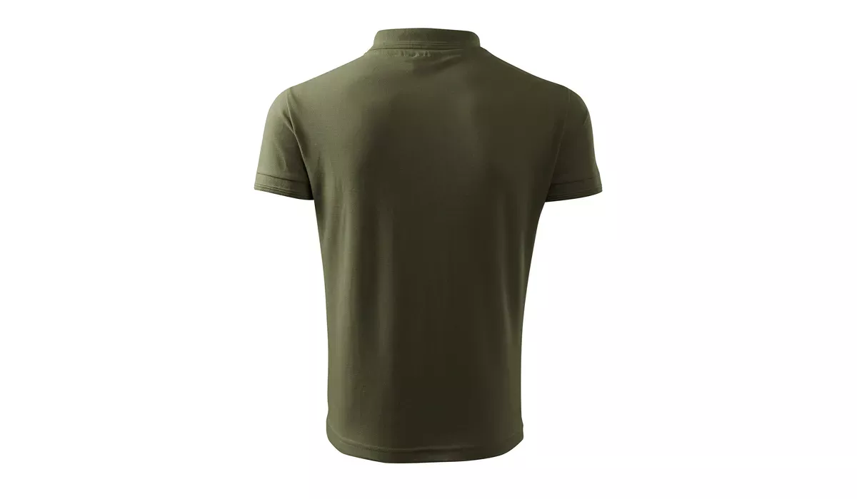 PIQUE POLO 203 mens polo shirt - military