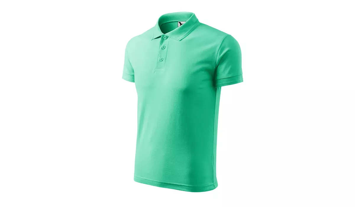 PIQUE POLO 203 mens polo shirt - mint