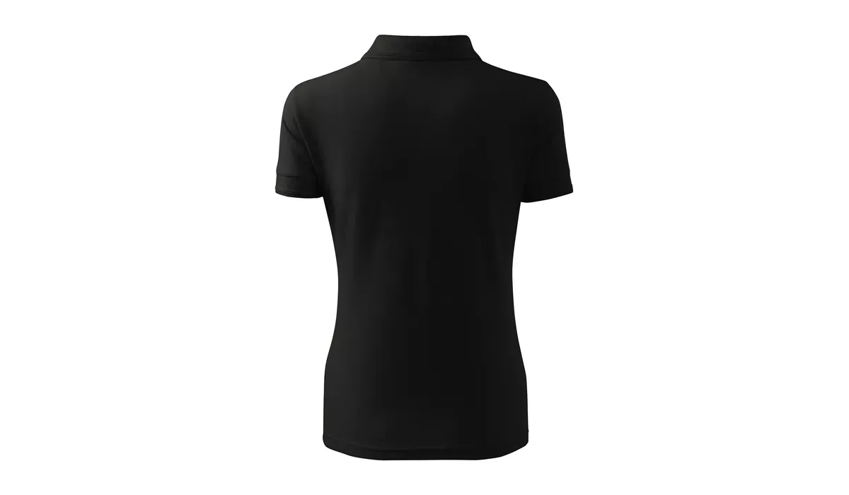 PIQUE POLO 210 ladies polo shirt - black