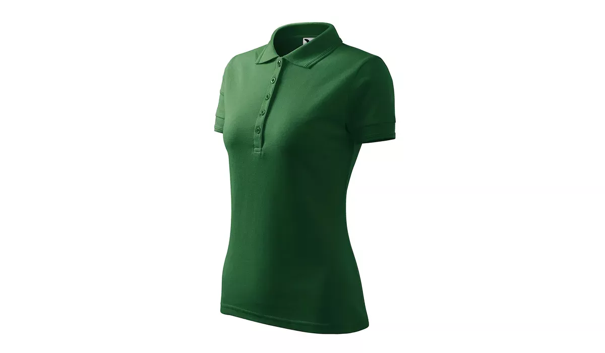 PIQUE POLO 210 ladies polo shirt - bottle green