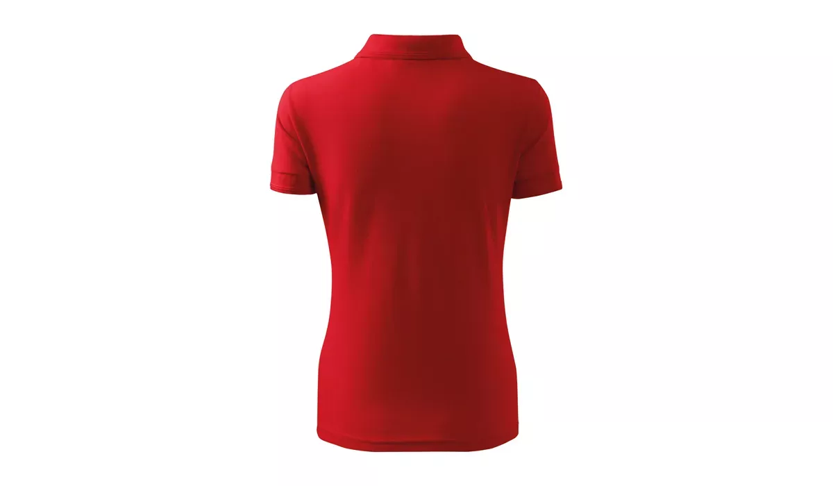 PIQUE POLO 210 ladies polo shirt - red