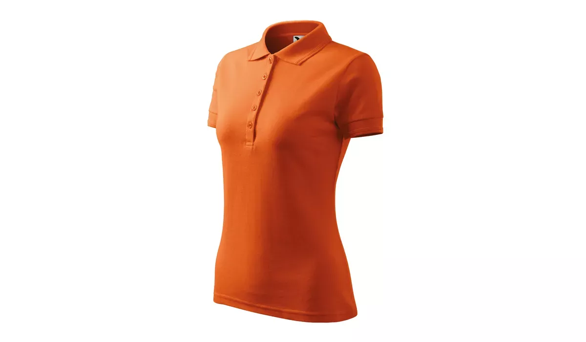 PIQUE POLO 210 Damen Polohemd - orange
