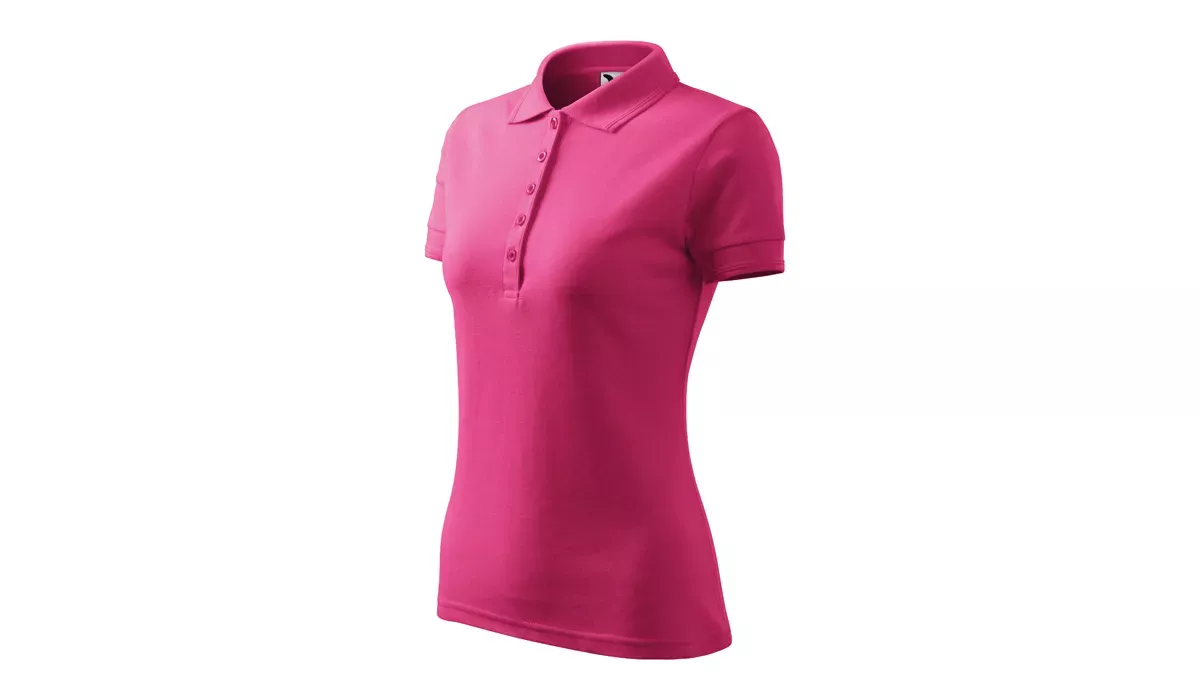 PIQUE POLO 210 ladies polo shirt - purpur