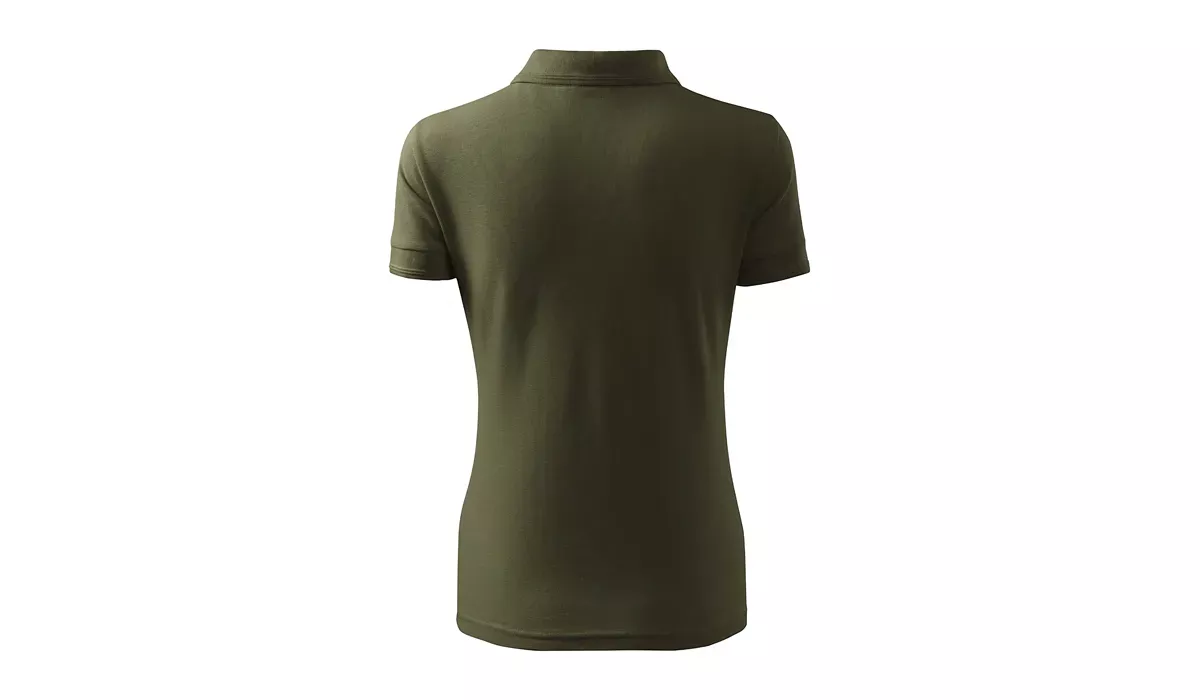 PIQUE POLO 210 ladies polo shirt - military
