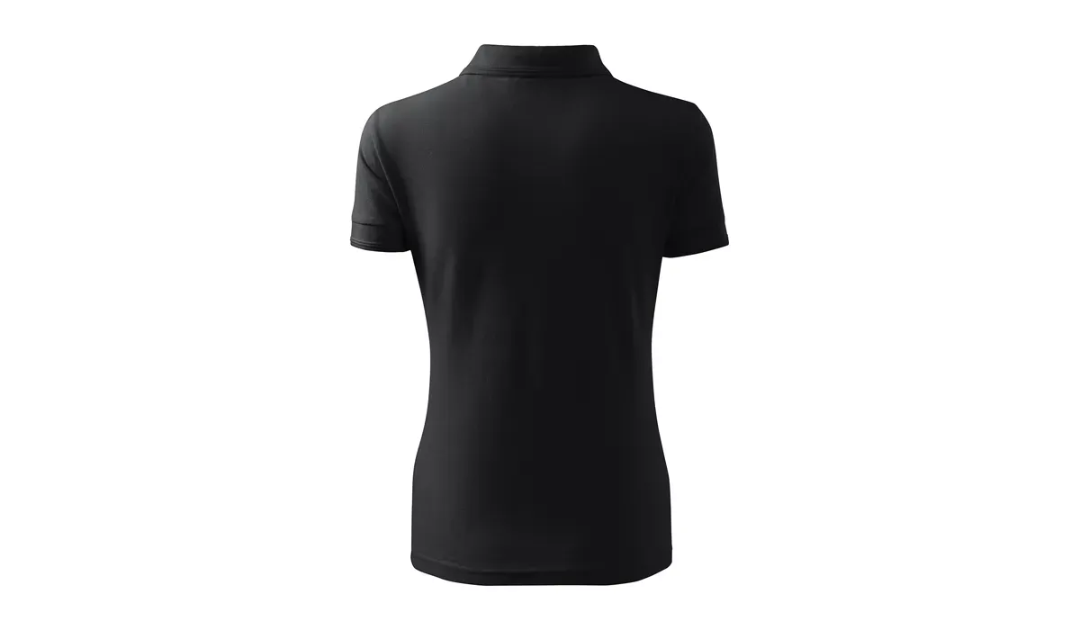 PIQUE POLO 210 ladies polo shirt - ebony gray