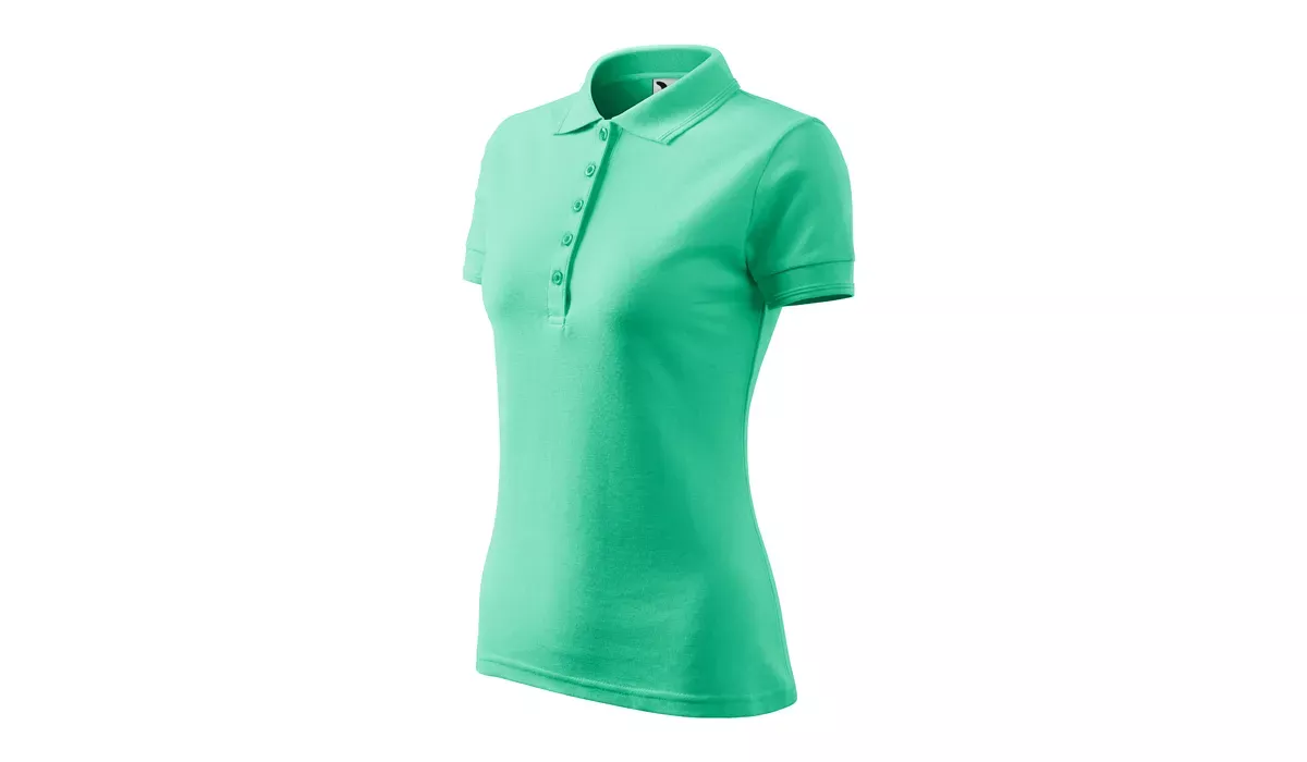 PIQUE POLO 210 Damen Polohemd - minze