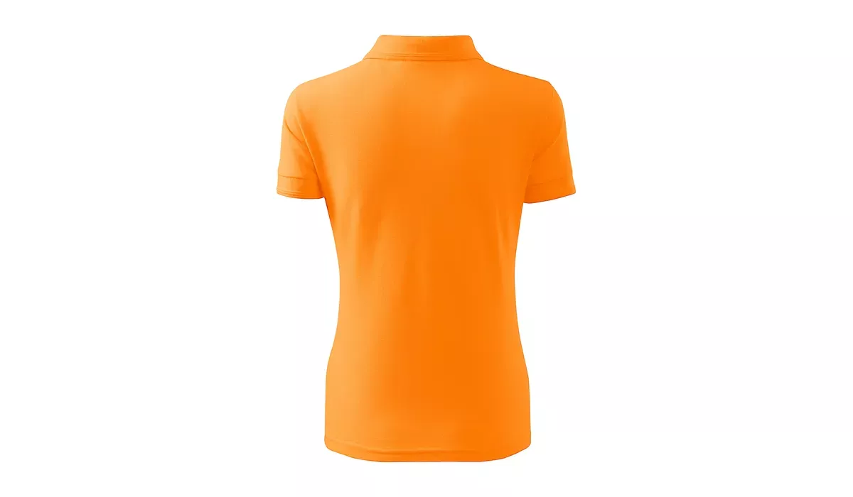 PIQUE POLO 210 ladies polo shirt - tangerine orange