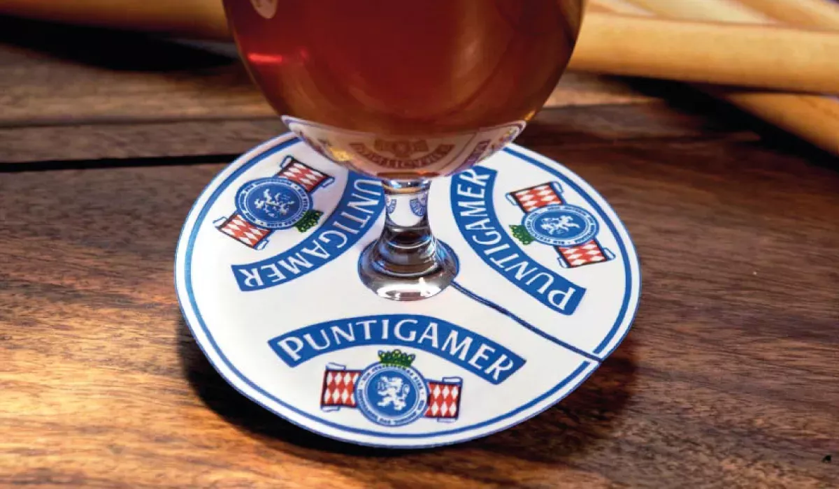 Drip Mats made of tissue 7-ply white 3-colored fully