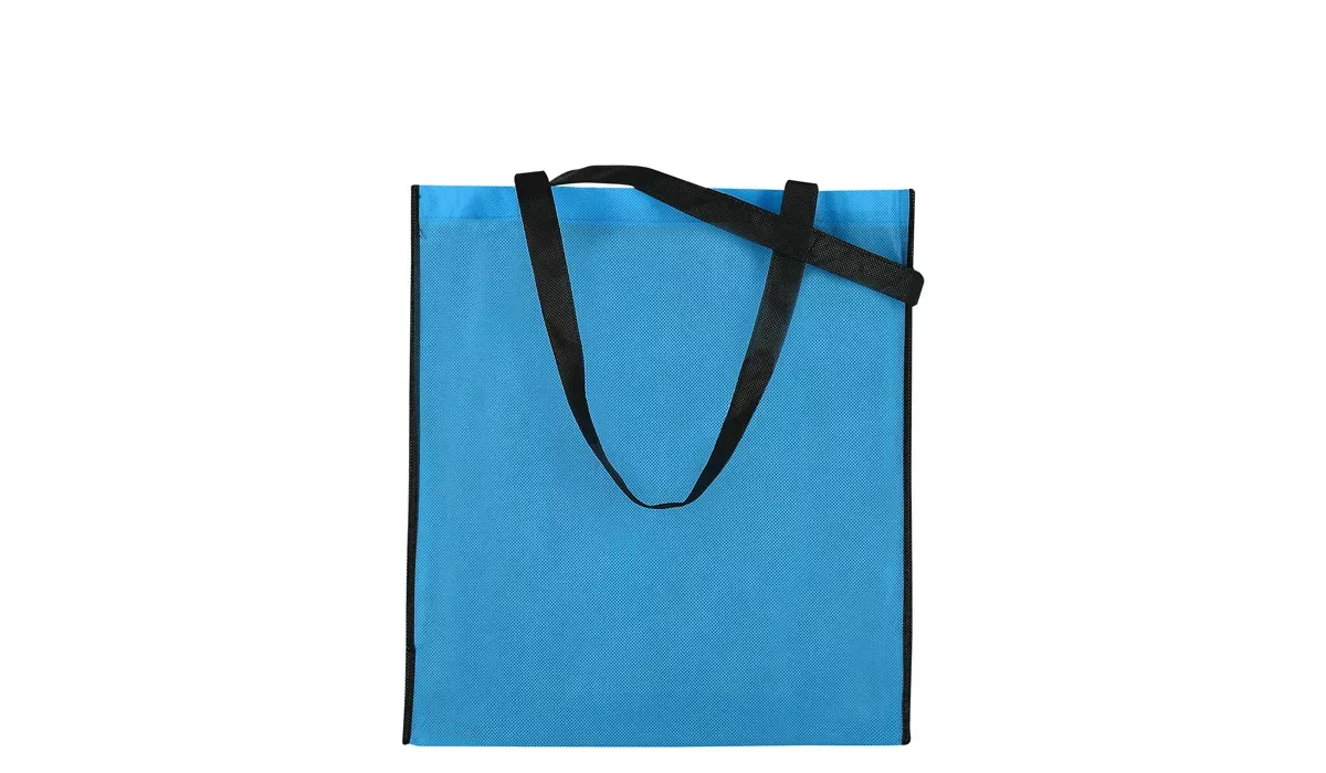 Bag made of 100% polypropylene City Bag 2 - light blue/black