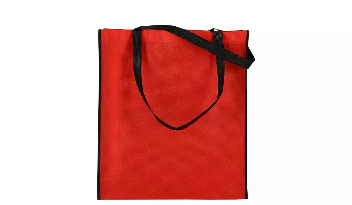 Bag made of 100% polypropylene City Bag 2 - red/black