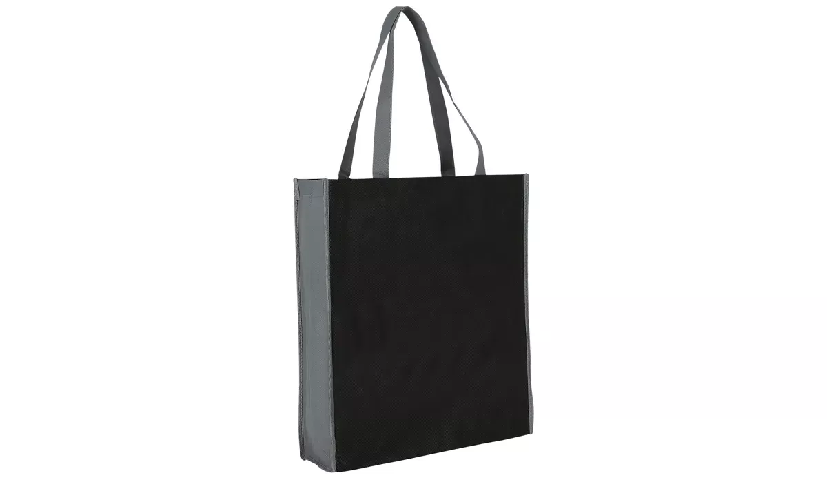 Tasche aus 100% Polypropylen City-Bag 2 - schwarz/grau