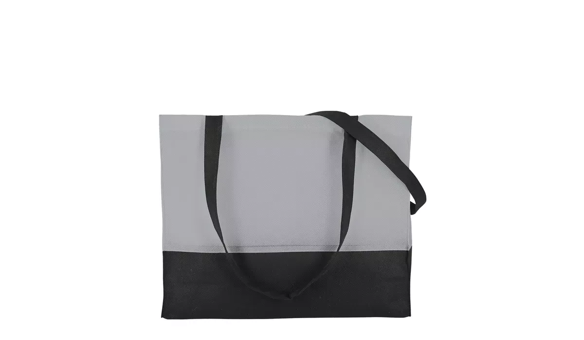 Tasche aus 100% Polypropylen City-Bag 1 - grau/schwarz