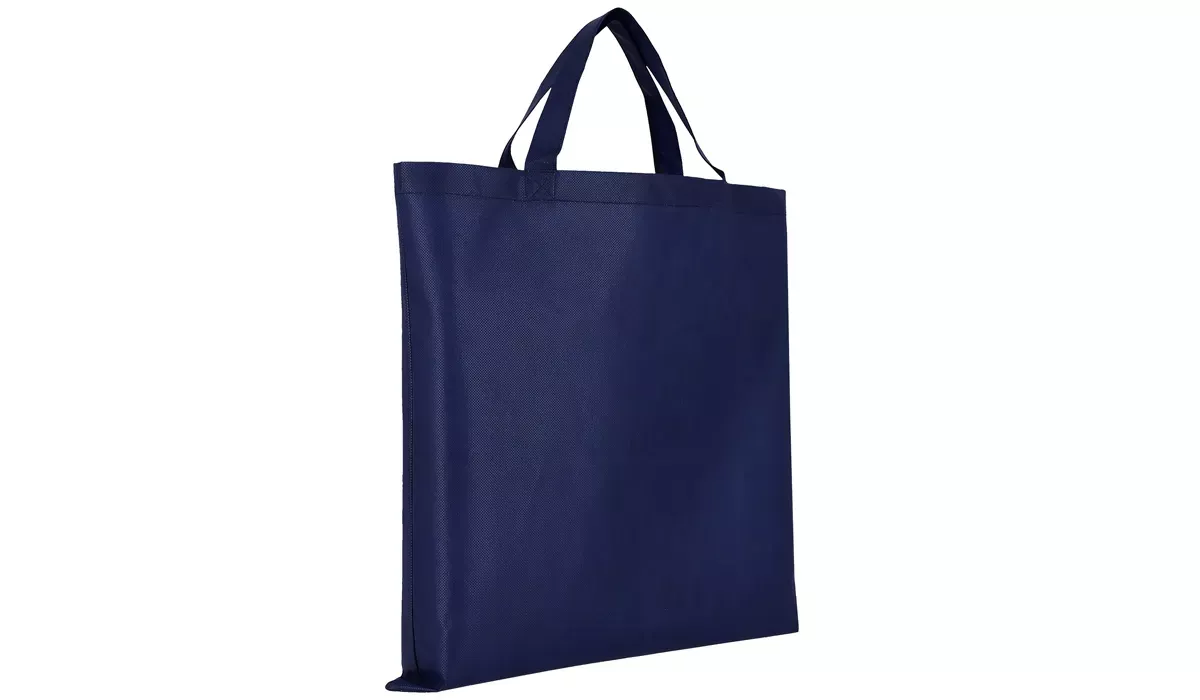 Square, practical, good - PP bag - dark blue