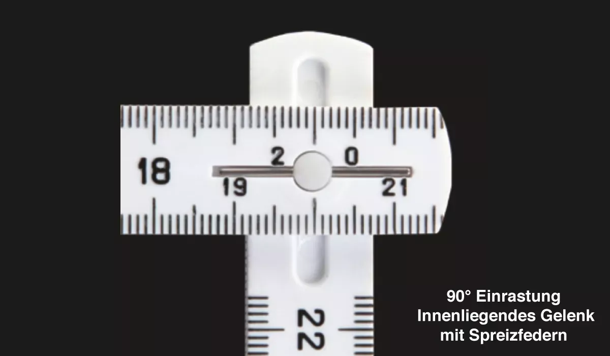 Plastic folding ruler G1