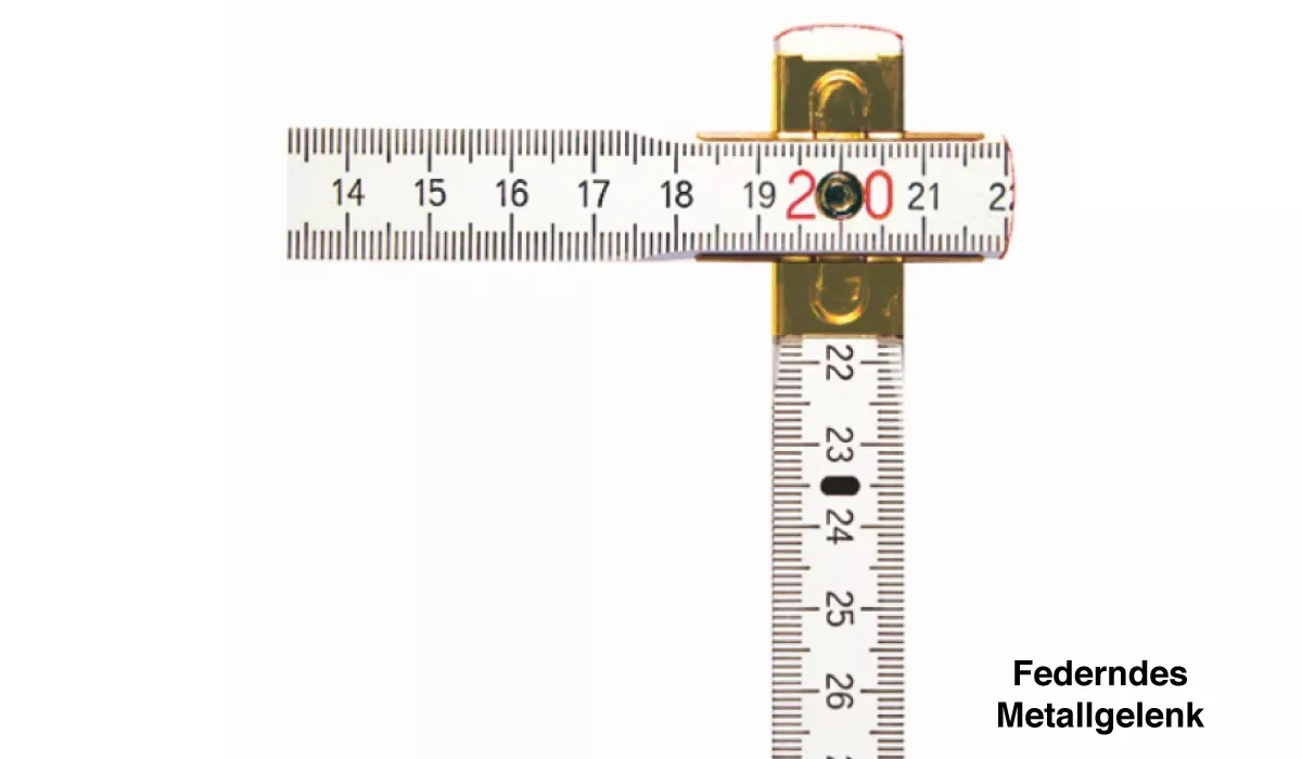 Folding ruler made of beech wood G5