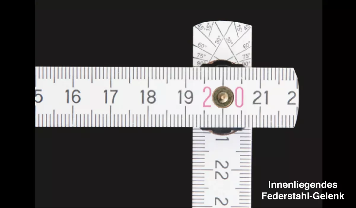 Zollstock aus Buchenholz F8