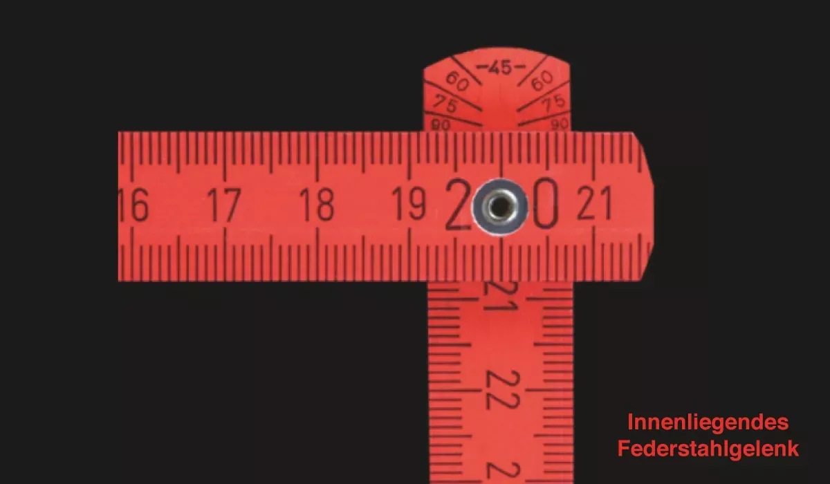 Zollstock aus Buchenholz G8