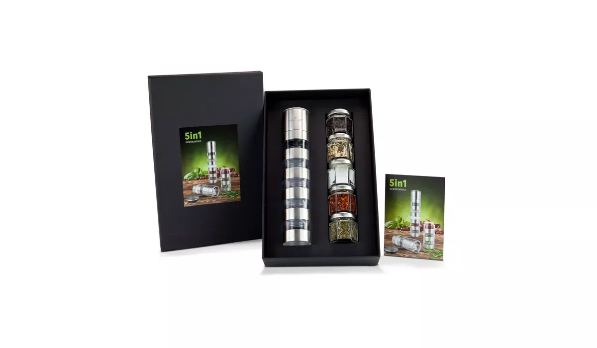 5 in 1 - Gewürzmühlenvariation