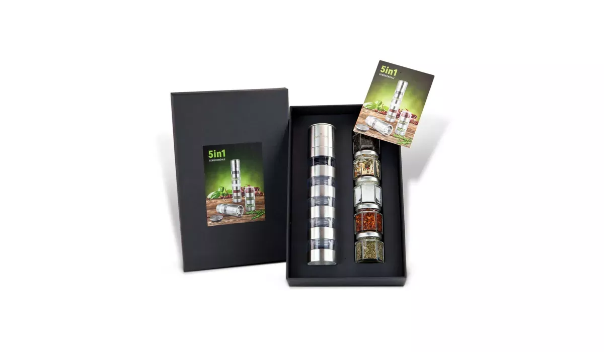 5 in 1 - Gewürzmühlenvariation