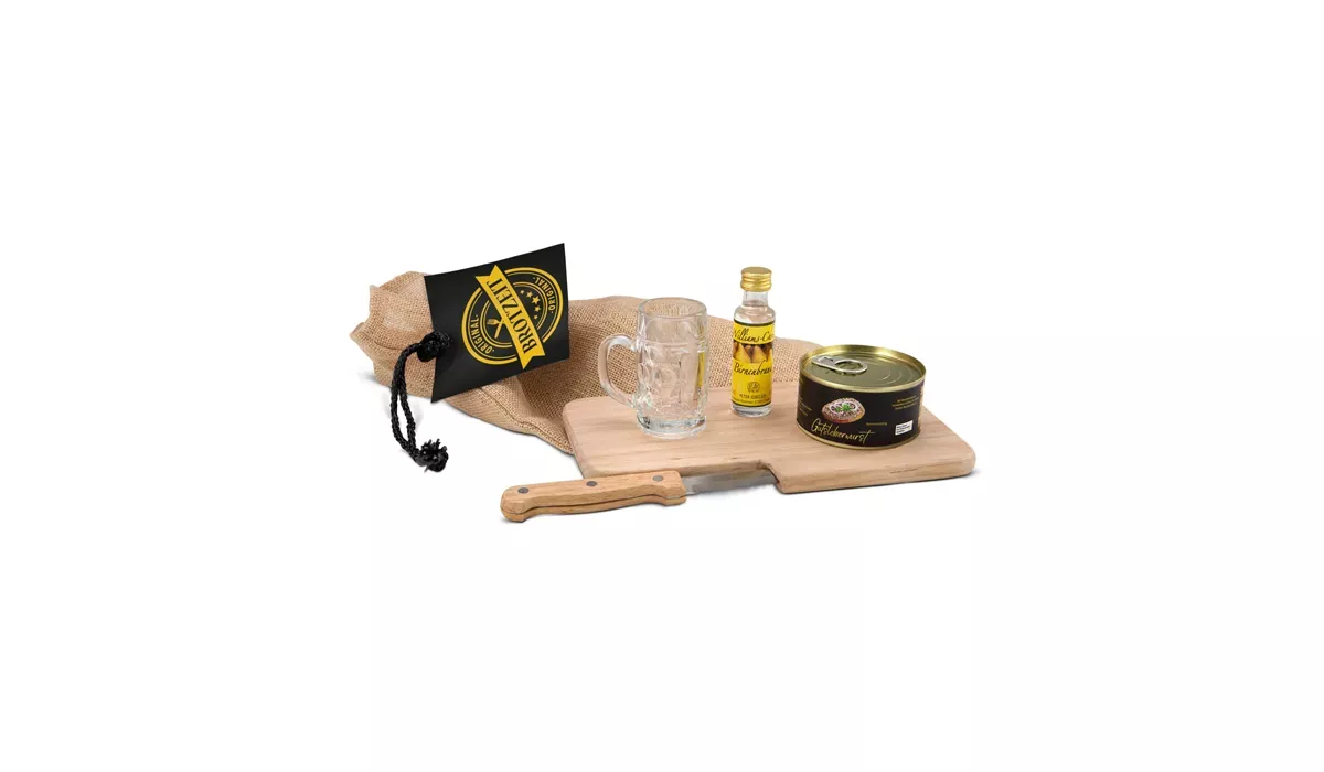 Geschenkset / Präsenteset: Herzhafte Brotzeit