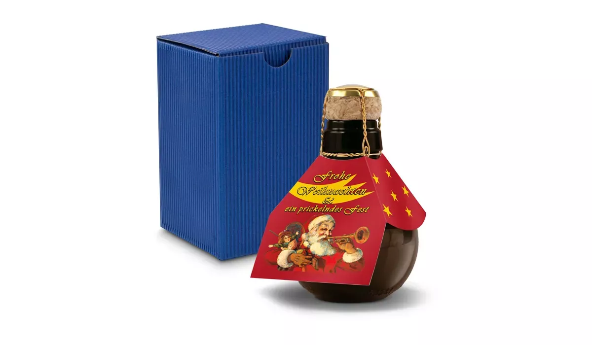 Small sparkling wine Weihnachtsgruß - gift box, 125 ml