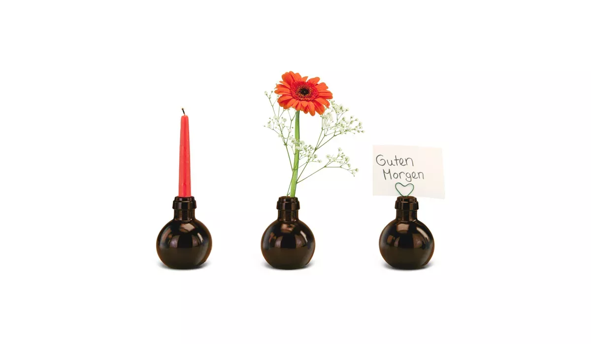 Small sparkling wine Vielen Dank - gift box red, 125 ml