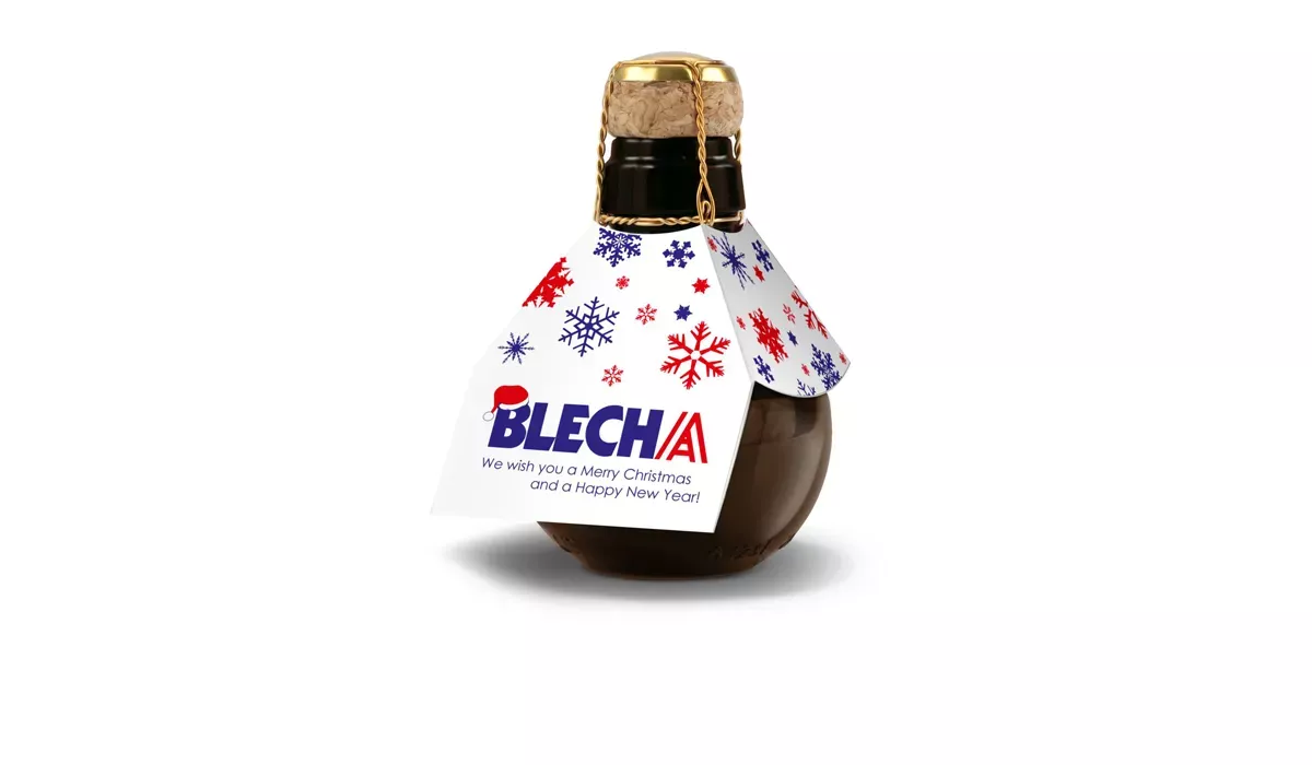 Small sparkling wine Vielen Dank - gift box red, 125 ml