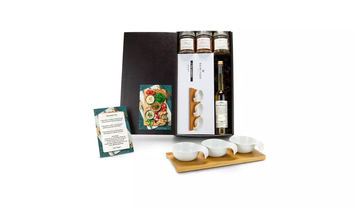 Geschenkset / Präsenteset: Bruschetta Trio