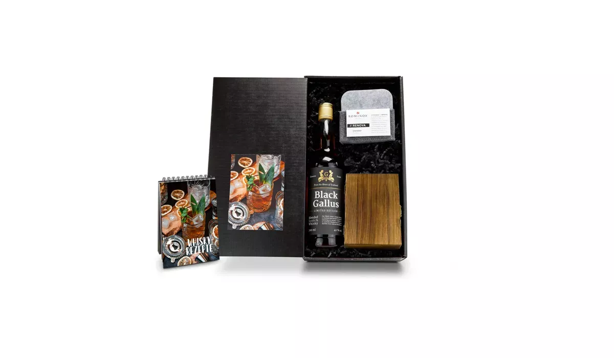 Geschenkset / Präsenteset: Whisky-Zeit