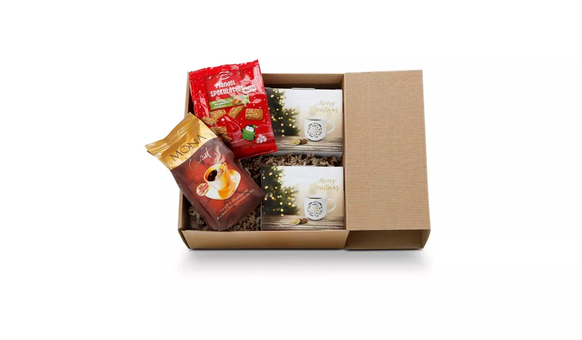 Gift box/Present set: Christmas coffee time