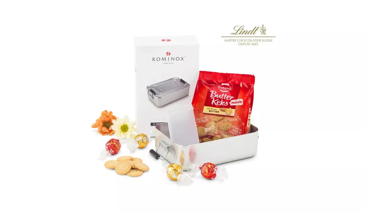 Geschenkset / Präsenteset: Süße Lunchbox