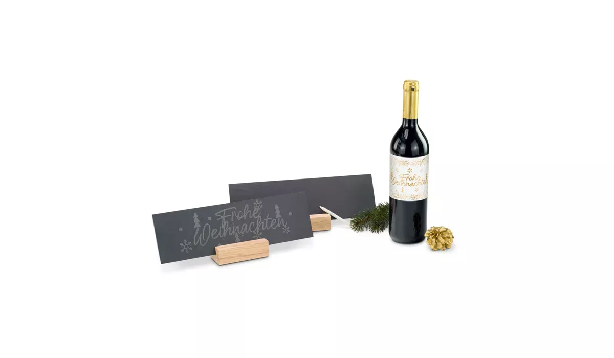 Geschenkset / Präsenteset: Schiefer & Wein
