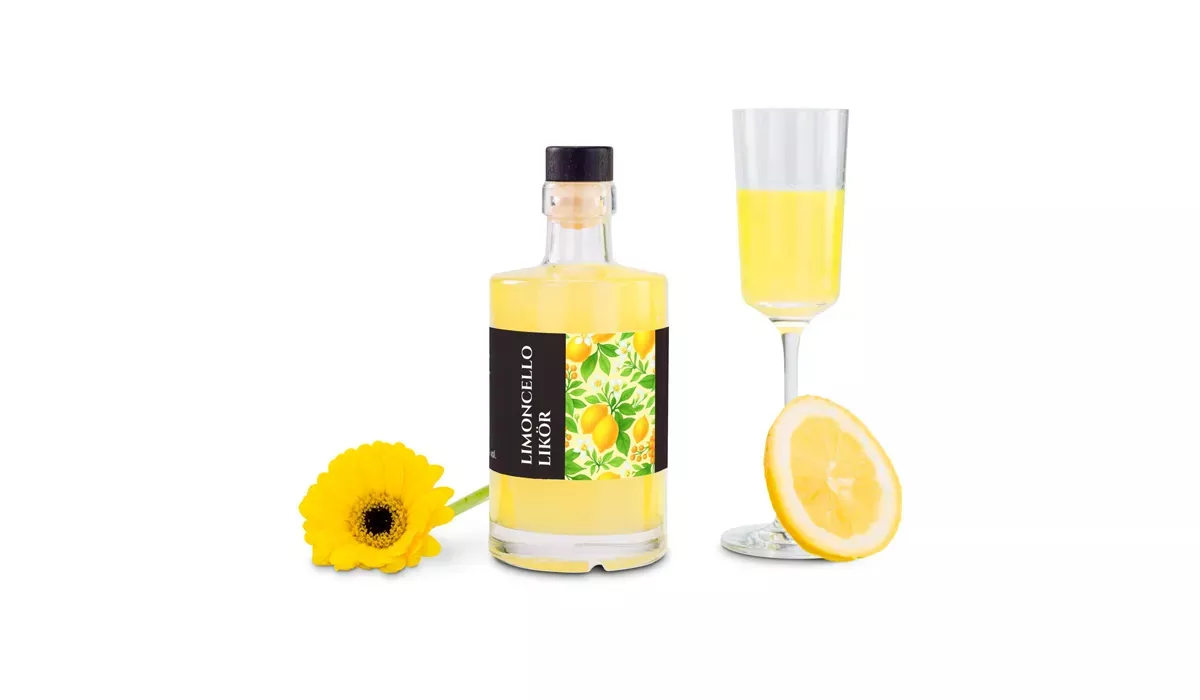 Geschenkset / Präsenteset: Limoncello Likör
