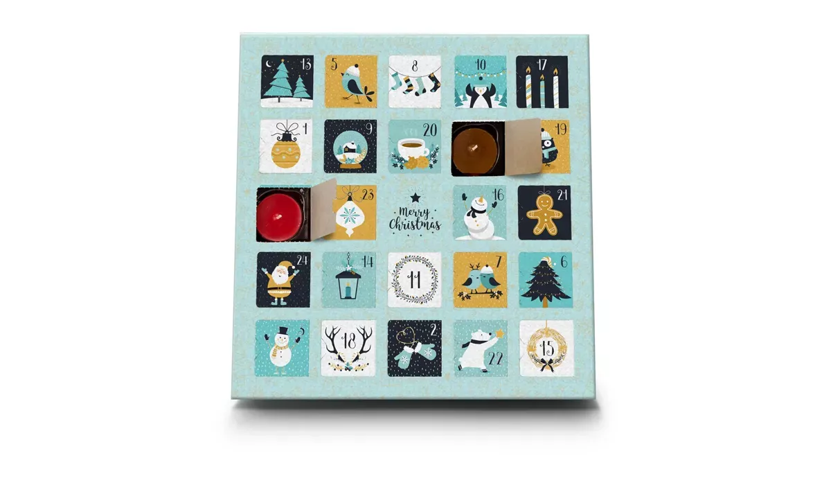 Gift product: Scented Candles Advent Calendar Charming Christmas