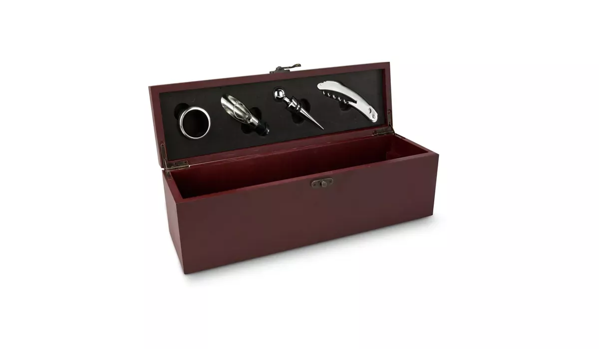 Weinaccessoire-Kiste