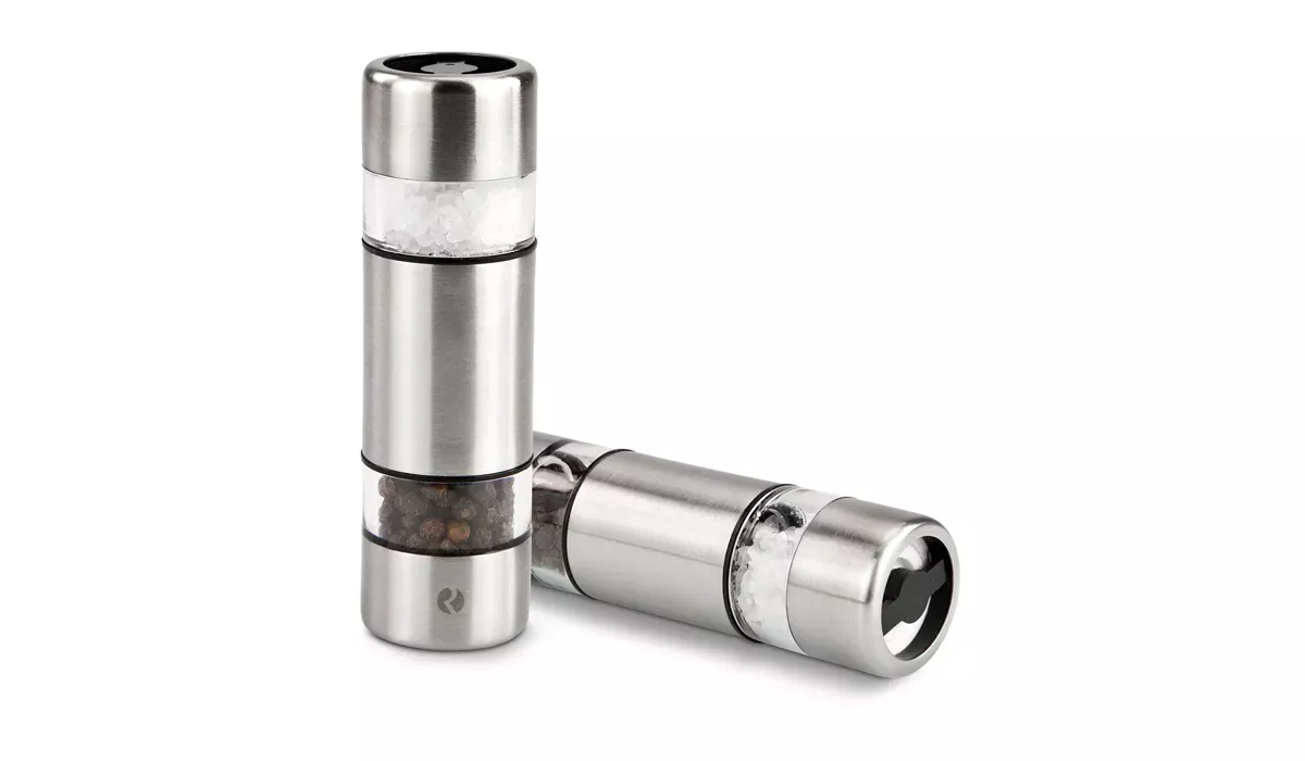 Gift box/Present set: Salt & Pepper in mini Yellow