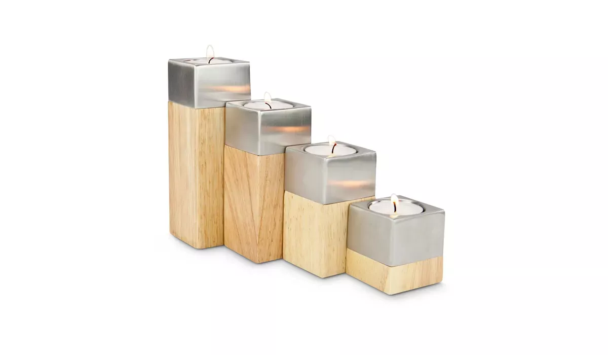 Geschenkset / Präsenteset: Kerzen-Quartett