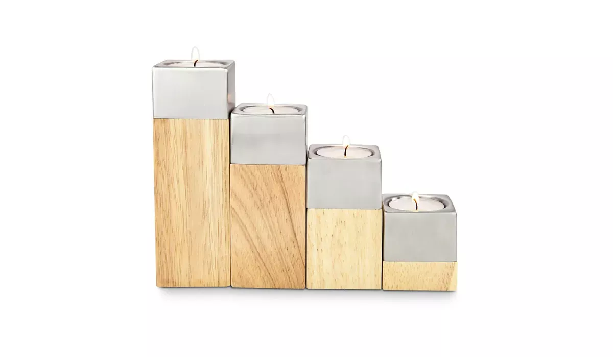 Geschenkset / Präsenteset: Kerzen-Quartett