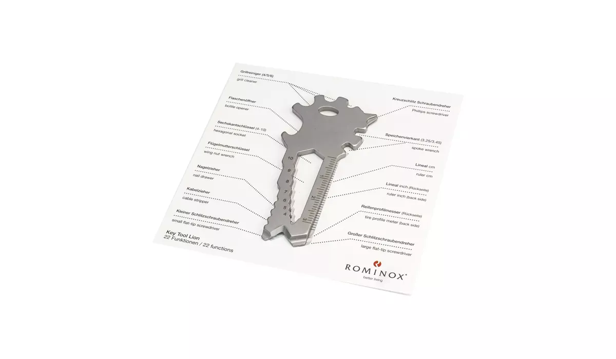 ROMINOX® Key Tool Lion (22 Funktionen) Happy Father's Day