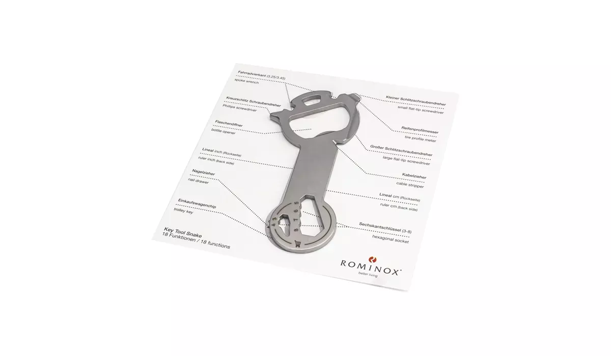 ROMINOX® Key Tool Snake (19 Funktionen) Happy Father's Day