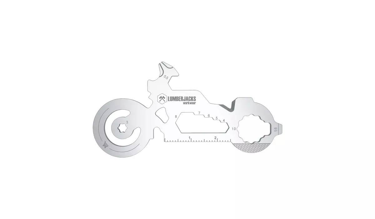 ROMINOX® Key Tool Motorbike (21 Funktionen) Happy Father's Day