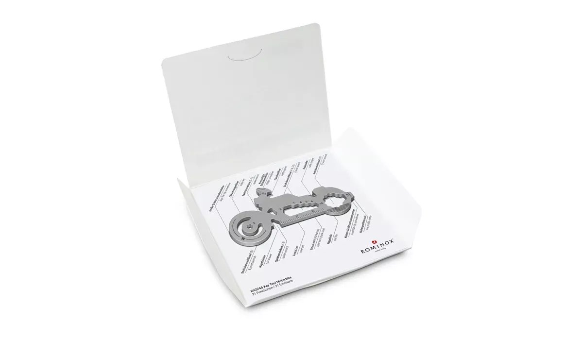 ROMINOX® Key Tool Motorbike (21 Funktionen) Happy Father's Day