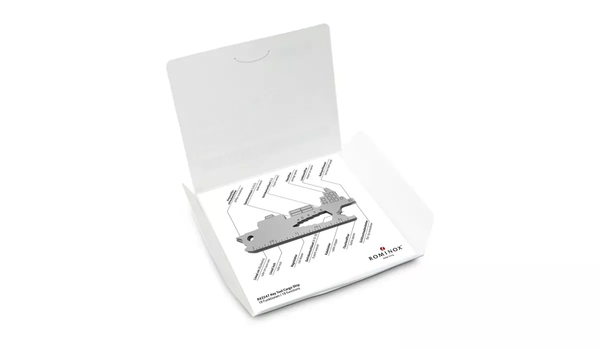 ROMINOX® Key Tool Cargo Ship (19 functions) Merry Christmas