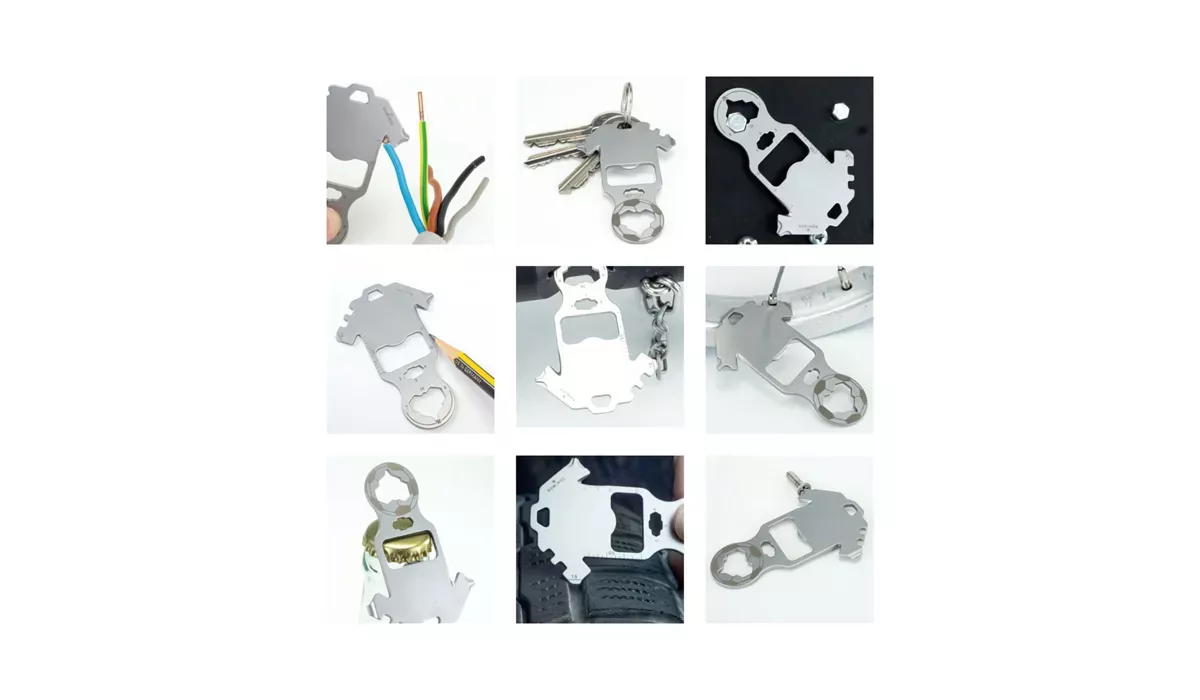 ROMINOX® Key Tool Football (18 functions) Merry Christmas