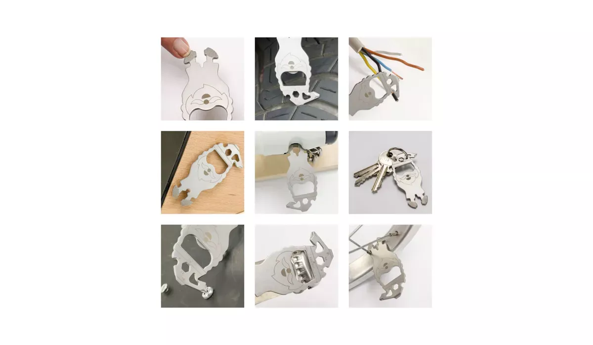 ROMINOX® Key Tool Santa (15 functions) Merry Christmas